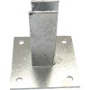 Kotviaca pätka na stĺpiky 60x40 mm pozinkovaná