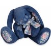 Plyšový zajačik Bunny Blue Copain Calin Histoire d’ Ours modrý 25 cm v darčekovom balení od 0 mes