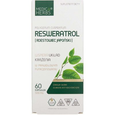 Medica Herbs Resveratrol 500 mg 60 kapsúl