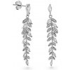 AGAIN Jewelry Okouzlující stříbrné náušnice s kubickými zirkony AJNS0013
