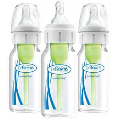 Dr.Brown´s Fľaša antikolik Options + úzka 3 x 120 ml plast