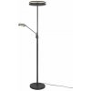 TRIO 426510242 FRANKLIN dotyková stojaca lampa SMD LED V1810mm 35W/4100lm, 6,5W/650lm 2700+3200+4000K antracit, stmievateľná