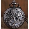 IZMAEL Vreckové Hodinky Octopus KP6614 čierna