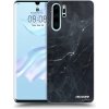 Picasee silikónový prehľadný obal pre Huawei P30 Pro - Black marble