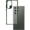 Kryt na mobil 3mk Satin Armor Case+ na Samsung Galaxy S24 Ultra zelený/priehľadný