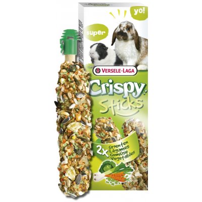 Versele Laga tyčinky Crispy so zeleninou pre králiky a morčatá 110 g