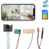 Pinhole kamera FULL HD s podporou 4G SIM + Wifi s P2P + IR LED 5m + objektív fisheye 145°