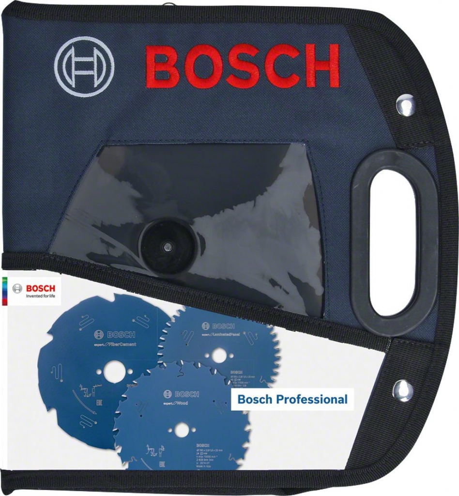 Bosch textilné puzdro až na 3 pílové kotúče s priemerom 130 –216 mm 1618D00089