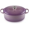 Le Creuset - Liatinový hrniec oválny s pokrievkou 31 cm/6,3 l fialový