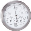 Exteriérová oceľová meteostanica - barometer + vlhkomer + teplomer 29.1138