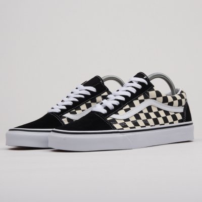 Vans Old Skool Primary Check Black White