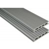 KOVALEX Terasová doska WPC EXKLUZIV matná sivá 26 x 145 x 3000 mm