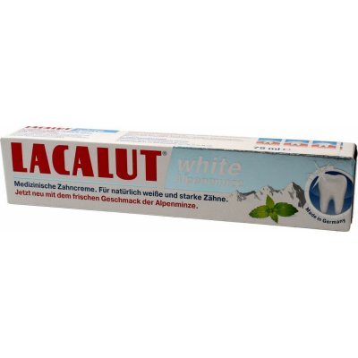 Lacalut zubní pasta White Alpenminze 75 ml