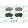 Sada brzdových platničiek kotúčovej brzdy LPR 05P1817A