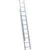 Výsuvný hliníkový rebrík HOBBY, 2 x 9 příček