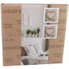 Fotoalbum na rožky 30x30/100 strán FEEL HOME krémový