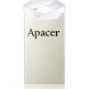 Apacer USB flash disk, USB 2.0, 64GB, AH111, strieborný, AP64GAH111CR-1, USB A, s pútkom (AP64GAH111CR-1)