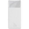 Baseus Bipow powerbanka s digitálním displejem 20000mAh 20W bílá PPBD050302