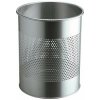 Odpadkový kôš, kovový, 15 l, DURABLE, strieborná