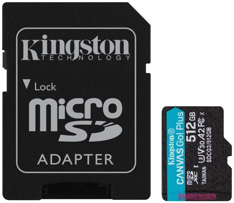 KINGSTON microSDXC UHS-I 512GB SDCG3/512GB