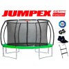 Trampolína JUMPEX SST 366 cm (3,7 m) Zelená s vnútornou sieťou,