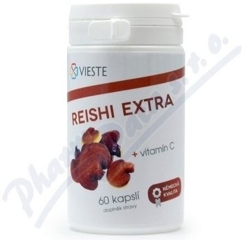 Medicura Natural Products Vieste Reishi extra s vitaminem C 60 kapsúl