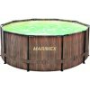 Marimex Bazén Florida 3,05x0,91 m so skimmerom - motív TEAK (10340284)