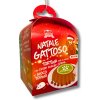 Vianočná torta pre mačky s malým darčekom, v závesnom balení na stromček, 102 g