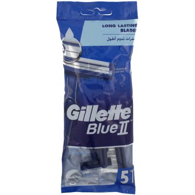 Gillette Blue II Chromium 5 ks
