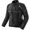 Pánska turistická motocyklová bunda SHIMA TRACKER BLACK textilná 4XL