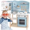 Viga Toys VIGA PolarB Drevená kuchynská linka s príslušenstvom Silver - Blue