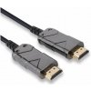 PremiumCord Ultra High Speed HDMI 2.1 optický fiber kabel 8K@60Hz,zlacené 20m (kphdm21x20)