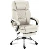 Masážne kancelárske kreslo Boss 6.0 béžové