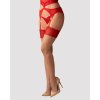 Obsessive Cupide Desir Stockings Red