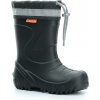 Demar Mammut šedá s vlnenou vložkou zimné barefoot gumáky 33 EUR