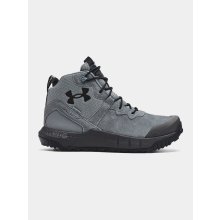 Under Armour Micro G Valsetz Mid Leather WP - Gravel/Jet Gray 42