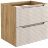 ArtCom Skrinka pod umývadlo LUXOR Beige 82-60-2S | 60 cm