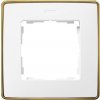 Kontaktní-Simon Simon Detail 82 Single Frame Detail Select-Metal White / Gold Base 8201610-245