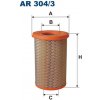 FILTRON Vzduchový filter AR304/3