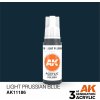 AK Interactive akrylová barva light prusiian blue 17 ml