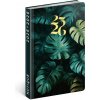 NOTIQUE Špirálový 18-mesačný diár Petito – Monstera 2025/2026, 11 x 17 cm