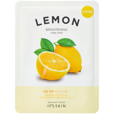It´s Skin The Fresh Mask Lemon Brightening Mask Sheet 20 g