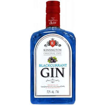 Kensington Blackcurrant Gin 37,5% 0,7 l (čistá fľaša)