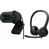 Webová kamera Logitech Brio 100 (960-001585) + H390 (981-000406)