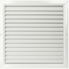 Dalap Vetracia mriežka z vysoko kvalitného extrudovaného hliníka 300x300 mm, biela