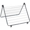 Wenko | WENKO 63003100 - Sušiak na bielizeň CHAMPION 65x114 cm čierny | WE0414
