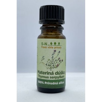 Slow-Natur Éterický olej Materina dúška - Thymus Serpyllum (silica) 5 ml