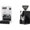 Gaggia Classic E24, white + Eureka Mignon Classico, CR black