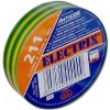 Solight | Solight AP01 − Izolačná páska ELECTRIX 15mm x 10m žltozelená | SL0704