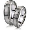 Wolframové snubní prsteny R-TU-119